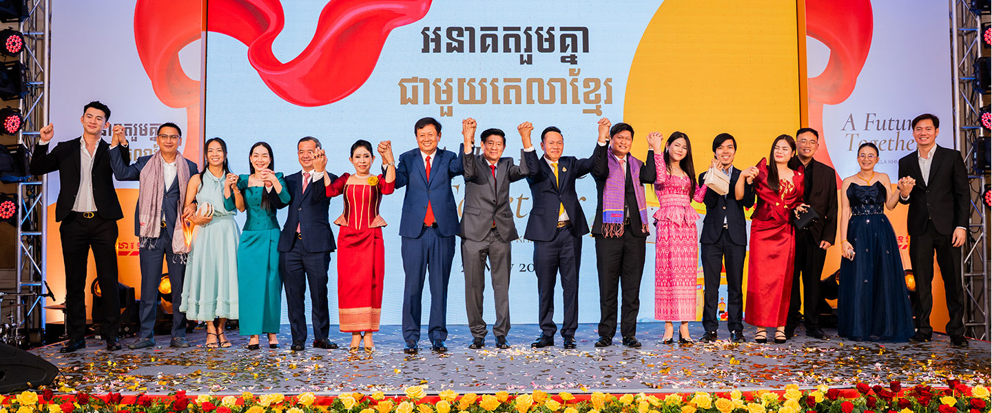 Kampuchea Tela organized an official opening ceremony for Tela Khmer gas station 